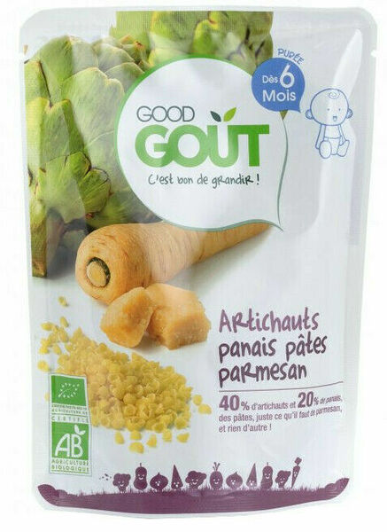 Good Gout BIO Artyčoky, pastiňák a těstoviny s parmazánem 190g porovnat ceny