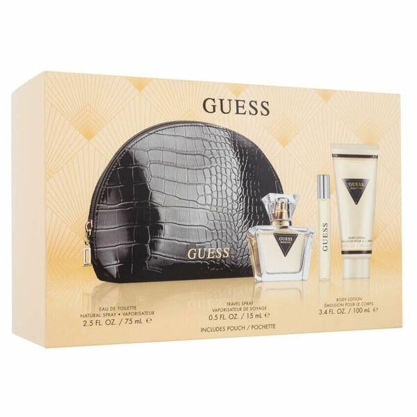 GUESS Seductive Toaletní voda 75 ml + tělové mléko 100 ml + toaletní voda 15 ml + kosmetická taštička Dárkové balení porovnat ceny