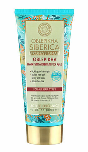Natura Siberica, Rakytníkový gel pro narovnávání vlasů Natura Siberica, 200ml porovnat ceny