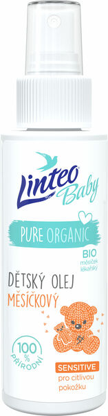 Linteo Baby dětský olej měsíčkový porovnat ceny