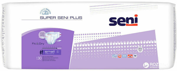 Seni Super Plus Small ink. plen. kalh. 30ks porovnat ceny