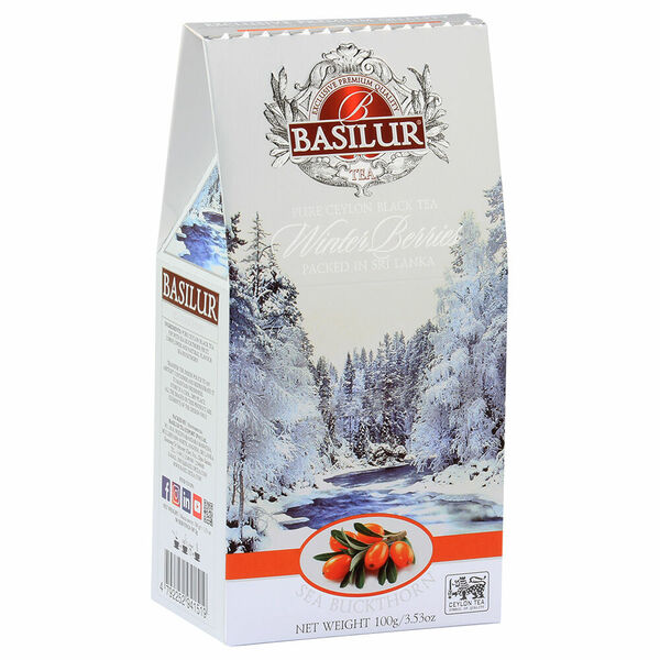 BASILUR Winter berries sea buckthorn černý čaj 100 g porovnat ceny