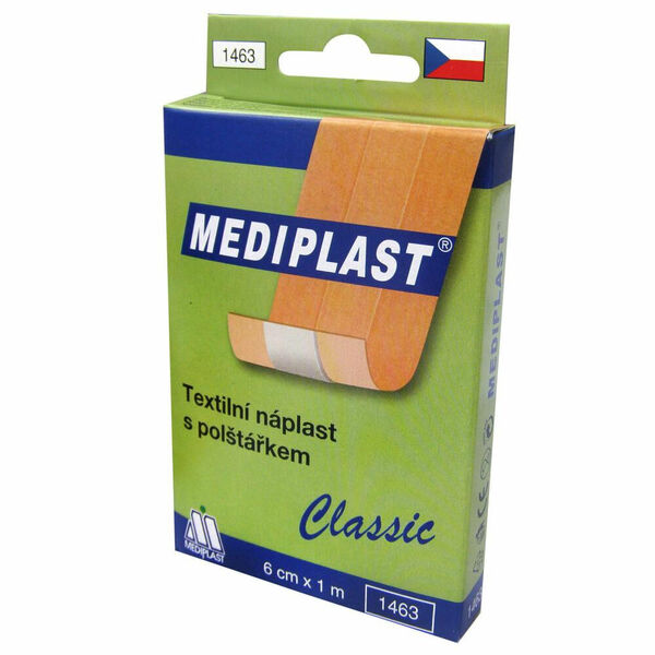 MEDIPLAST rychloobvaz textilní náplast 6 cm x 1 m porovnat ceny