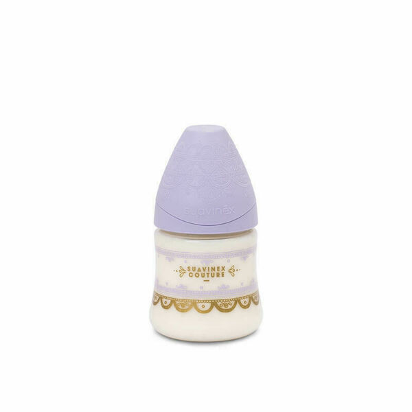 SUAVINEX Láhev PREMIUM COUTURE 2018 Silikon 150ml - Fialová porovnat ceny