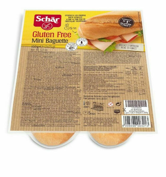 Schär MIni Baquette 150g porovnat ceny