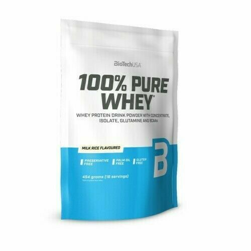 BioTech 100% Pure Whey 454g mléčná rýže porovnat ceny