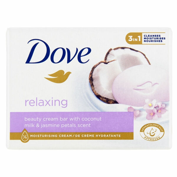 DOVE Relaxing Kokosové mléko a jasmín Krémová tableta 90 g porovnat ceny