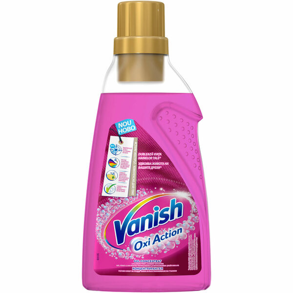 Vanish koncentrovaný gel pro odstranění skvrn pro barevné oblečení 750 ml porovnat ceny