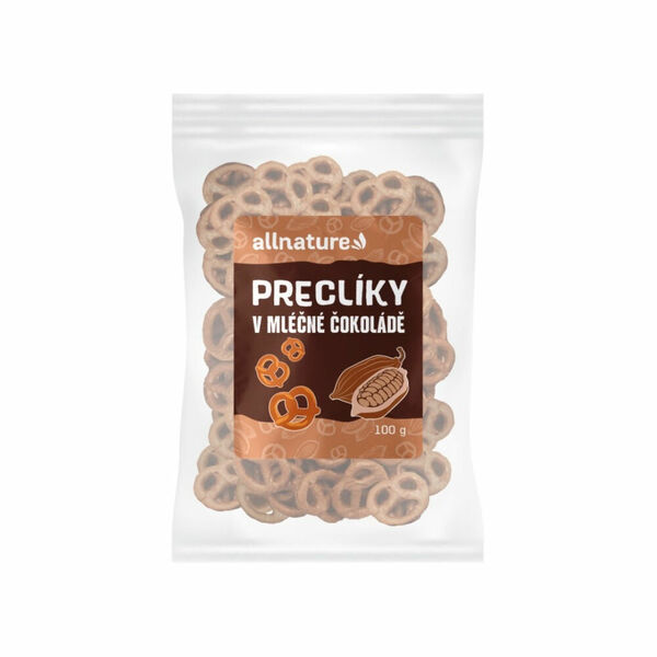 ALLNATURE Preclíky v mléčné čokoládě 100 g porovnat ceny
