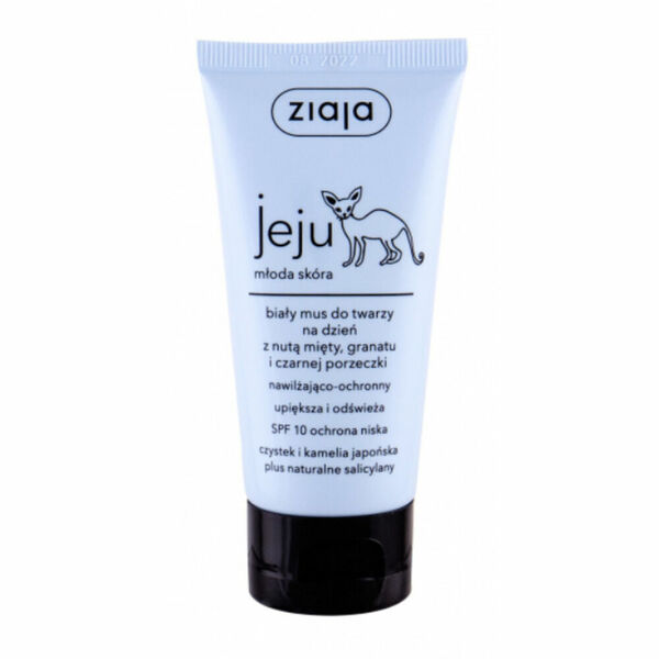 ZIAJA Jeju white face mousse moisturise denní pleťový krém SPF 10 50 ml porovnat ceny