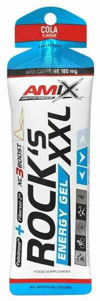 Amix Rock's Energy Gel XXL with Caffeine Cola 65g porovnat ceny