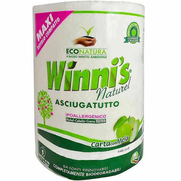 WINNI´S NATUREL – ekologické kuchyňské utěrky 1 maxi role porovnat ceny