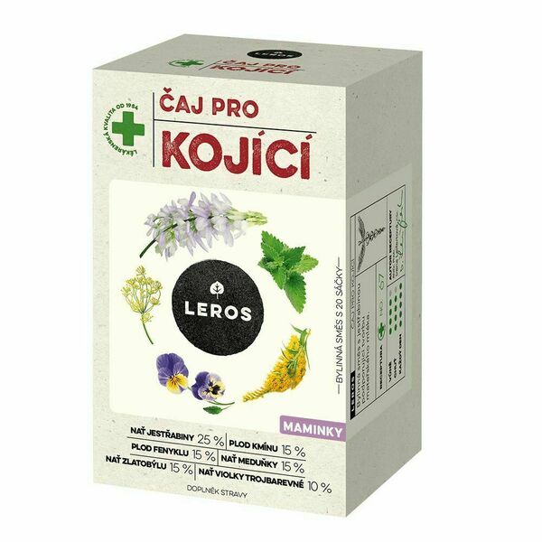 Leros Čaj pro kojící 20x1,5 g porovnat ceny