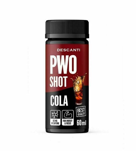 DESCANTI PWO Shot Cola 60 ml porovnat ceny