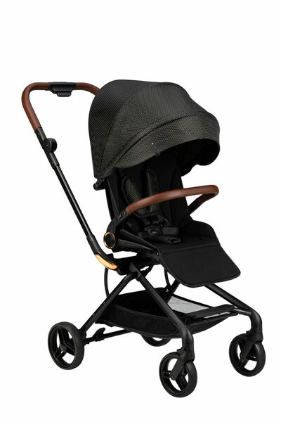 MoMi Sportovní kočárek ADELLE černo zlatý 2023 porovnat ceny