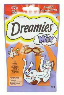Dreamies kočka pochoutka s kuřecím a kachnou 60g porovnat ceny
