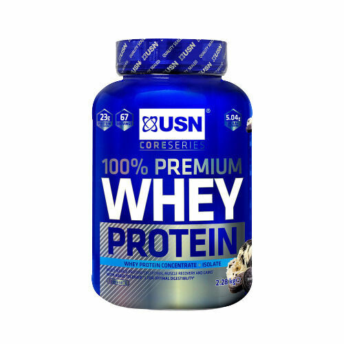 USN 100% Whey Protein Premium smetanová sušenka 2280g porovnat ceny