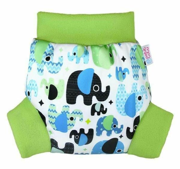 Petit Lulu Pull-up svrchní kalhotky Sloníci (tyrkys) S porovnat ceny