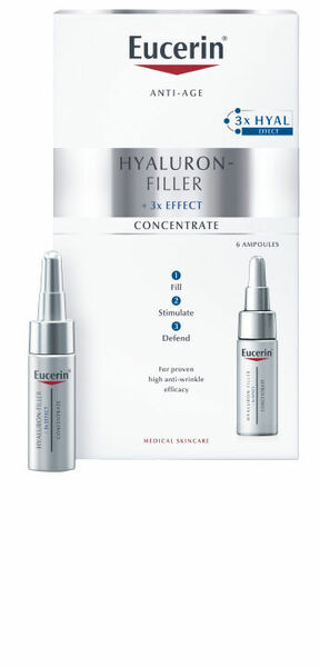 Eucerin Hyaluron-filler+3xeffect Sérum 6x5ml porovnat ceny