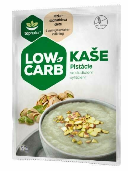 Topnatur LOW CARB kaše pistáciová 50g porovnat ceny