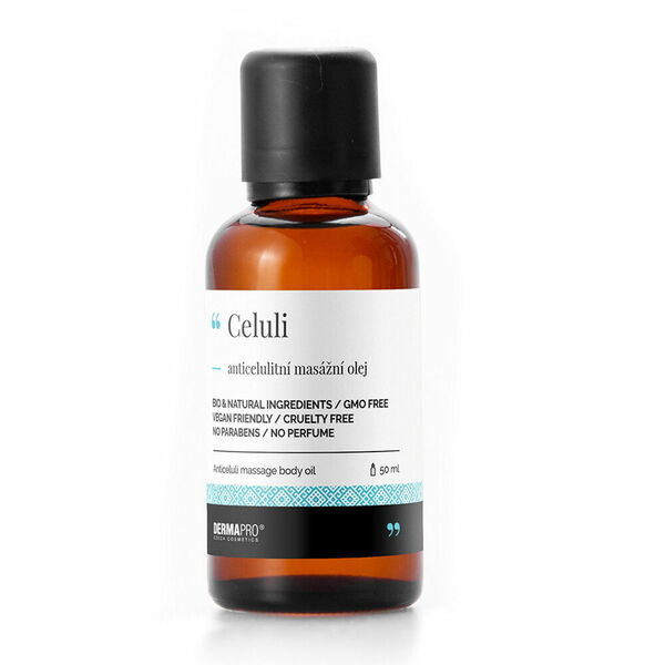 DERMAPRO Celuli anticelulitní masážní olej 50 ml porovnat ceny