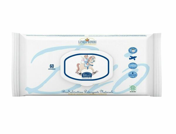 Helan Linea BIMBI Vlhčené čisticí bio ubrousky pro děti 60ks porovnat ceny