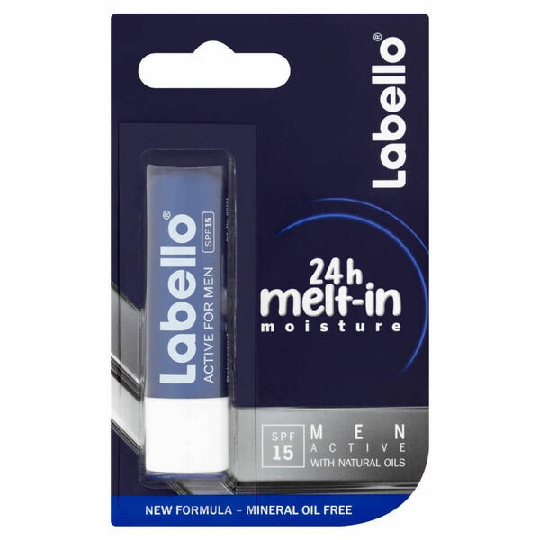 LABELLO Active For Men Balzám na rty pro muže 4,8 g porovnat ceny