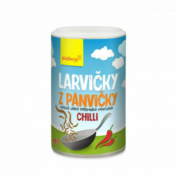 Wolfberry Larvičky z pánvičky - Chilli 40 g porovnat ceny