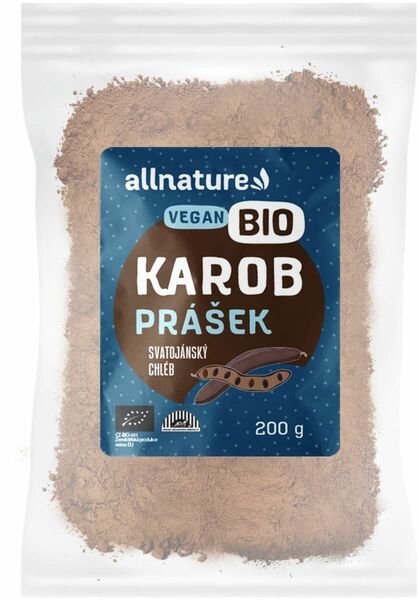 Allnature Karob prášek BIO 200g porovnat ceny
