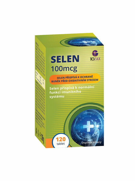 Tozax Selen 100mcg 120 tablet porovnat ceny