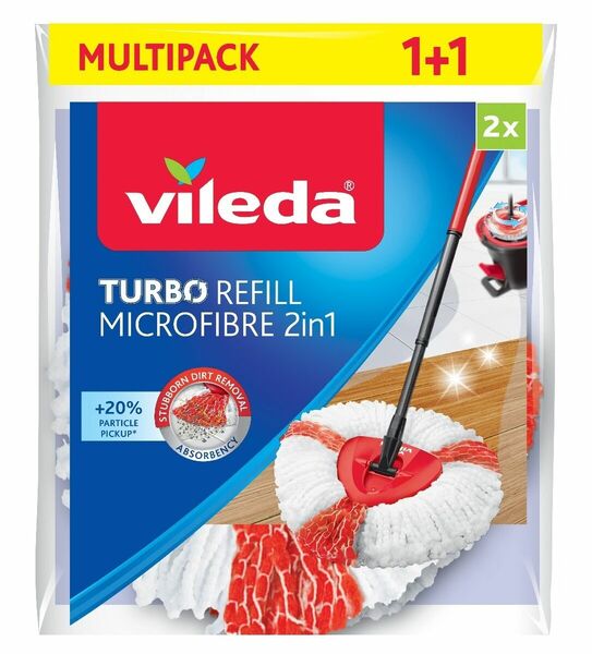 Vileda Turbo Microfibre 2v1 náhrada 2 ks porovnat ceny