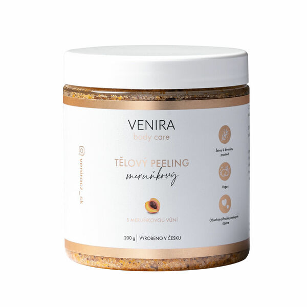 Venira Tělový peeling meruňkový 200 g porovnat ceny