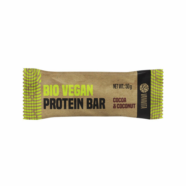 VanaVita BIO Vegan Protein Bar 50g porovnat ceny