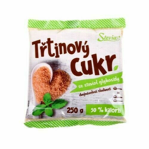 Stevia Třtinový Cukr Se Steviol-glykosidy 250g porovnat ceny
