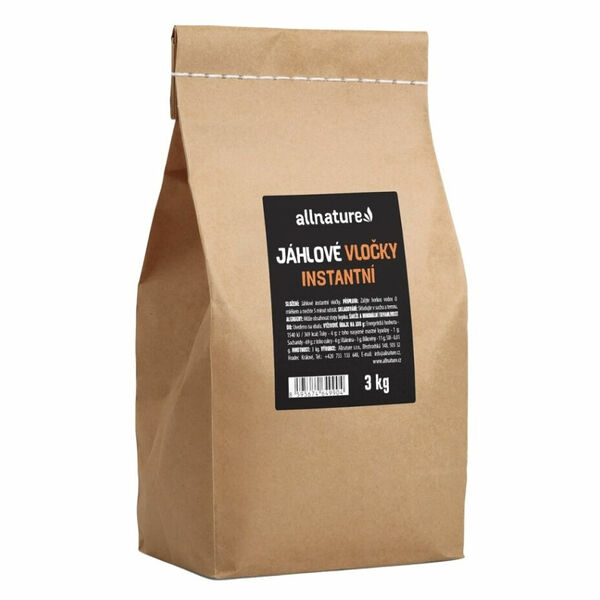 ALLNATURE Instantní jáhlové vločky 3 kg porovnat ceny