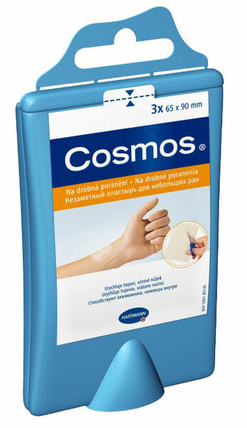 COSMOS Rychloobvaz na drobná poranění 65x90mm/3ks porovnat ceny