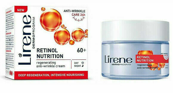 Lirene 24h 60+ krém se sférickým retinolem 50ml porovnat ceny