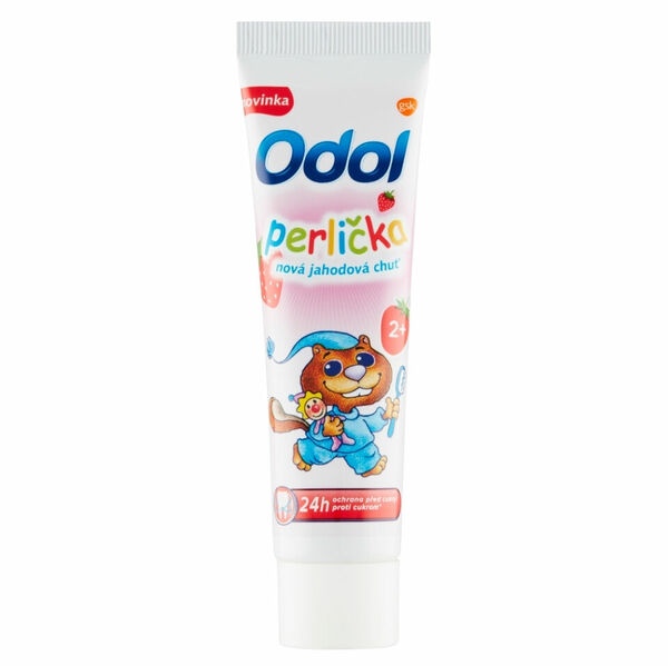 ODOL Perlička  jahodová chuť Zubní pasta od 2 let 50 ml porovnat ceny