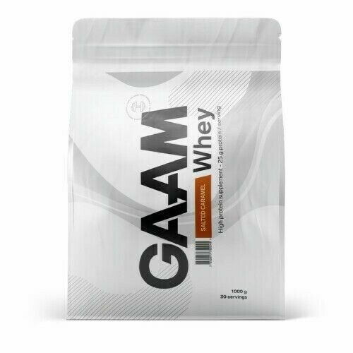 GAAM 100% Whey Premium Salted Caramel 1 kg porovnat ceny