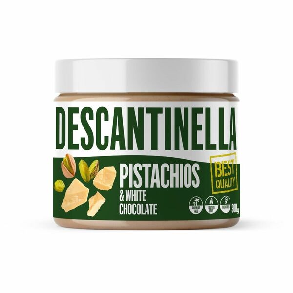 DESCANTI Descantinella Pistácie s bílou čokoládou krém 300 g porovnat ceny