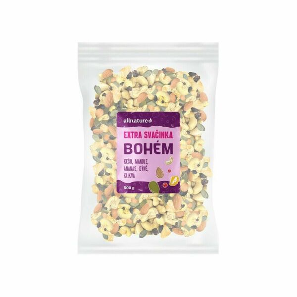 Allnature svačinka Bohém 500g porovnat ceny