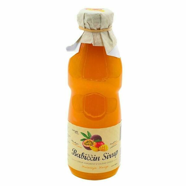 Nature Notea Babiččin sirup ovocný Maracuja a mango 500 ml porovnat ceny