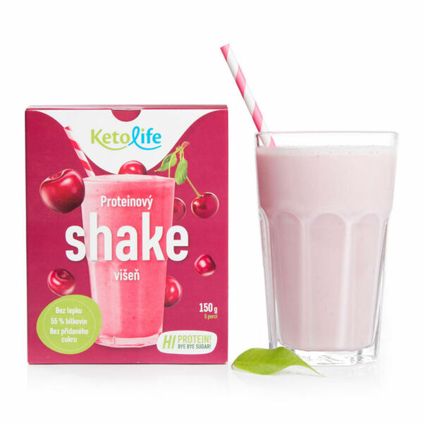 KETOLIFE Proteinový shake višeň 150 g porovnat ceny