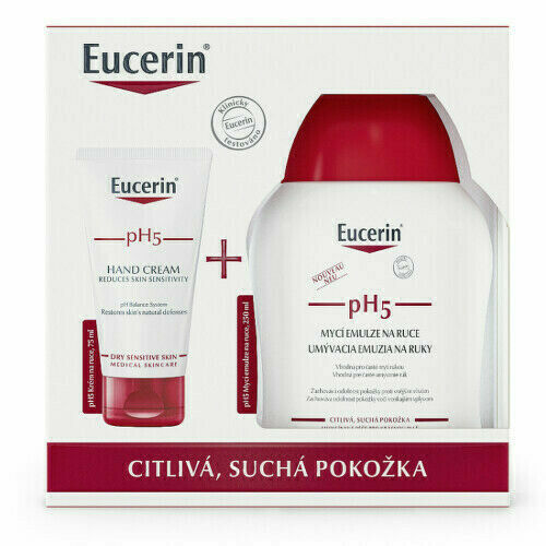 EUCERIN pH5 Vánoční kazeta 2021 porovnat ceny
