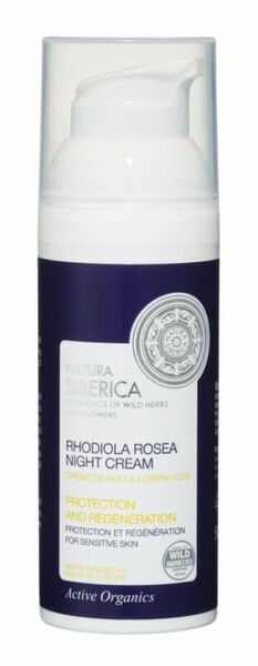 Natura Siberica, Noční pleťový krém pro citlivou pleť, Rozchodnice růžová,50ml porovnat ceny