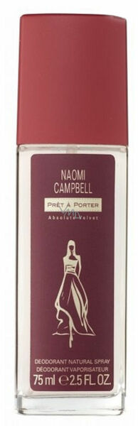 Naomi Campbell Prét a Porter Absolute Velvet Deo Vapo 75ml porovnat ceny