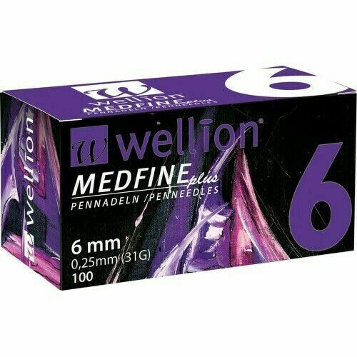 WELLION MEDFINE PLUS JEHLY PRO INZULÍNOVÁ PERA JEHLY PRO VŠECHNA INZULÍNOVÁ PERA, VEL. 31G X 6MM porovnat ceny
