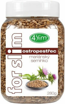 4slim Ostropestřec mariánský semínko 280g porovnat ceny