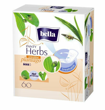 Bella Herbs Plantago Sensitive slipové vložky 60 ks porovnat ceny