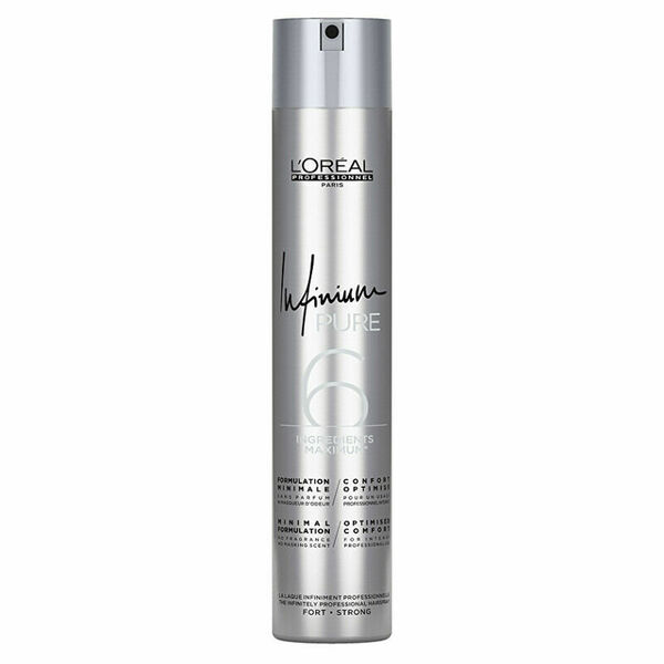 L´ORÉAL Professionnel Lak na vlasy bez parfemace pro silnou fixaci účesu Infinium Pure 500 ml porovnat ceny